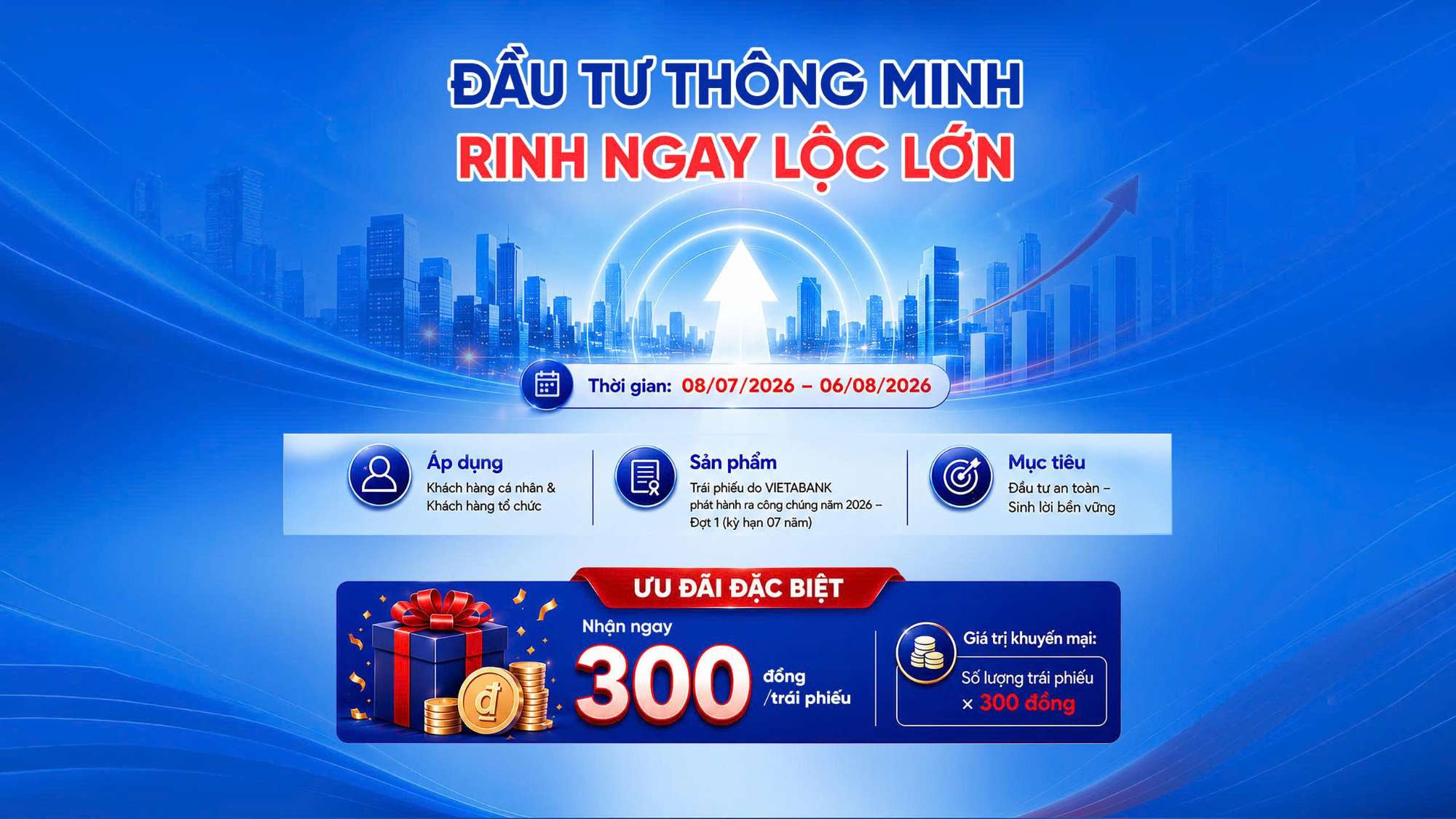 ĐẦU TƯ THÔNG MINH - RINH NGAY LỘC LỚN