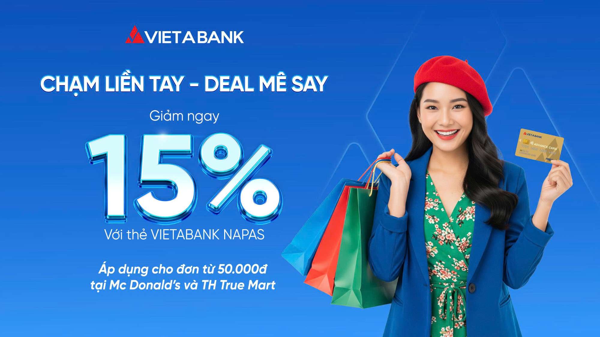 CHẠM THẺ LIỀN TAY – DEAL SAY MÊ CÙNG VIETABANK NAPAS