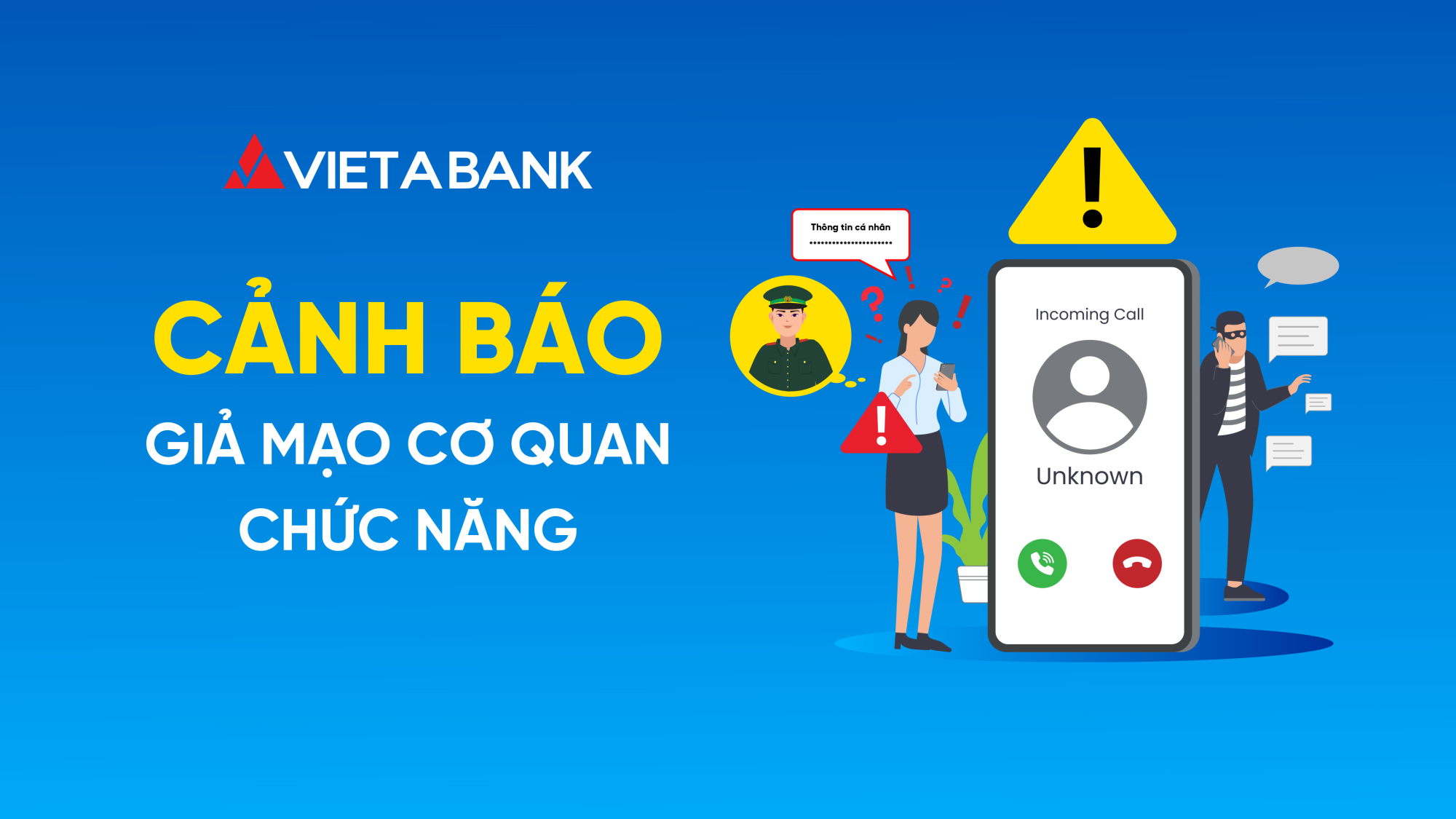 CẢNH BÁO LỪA ĐẢO GIẢ MẠO CƠ QUAN CHỨC NĂNG ĐANG TÁI DIỄN