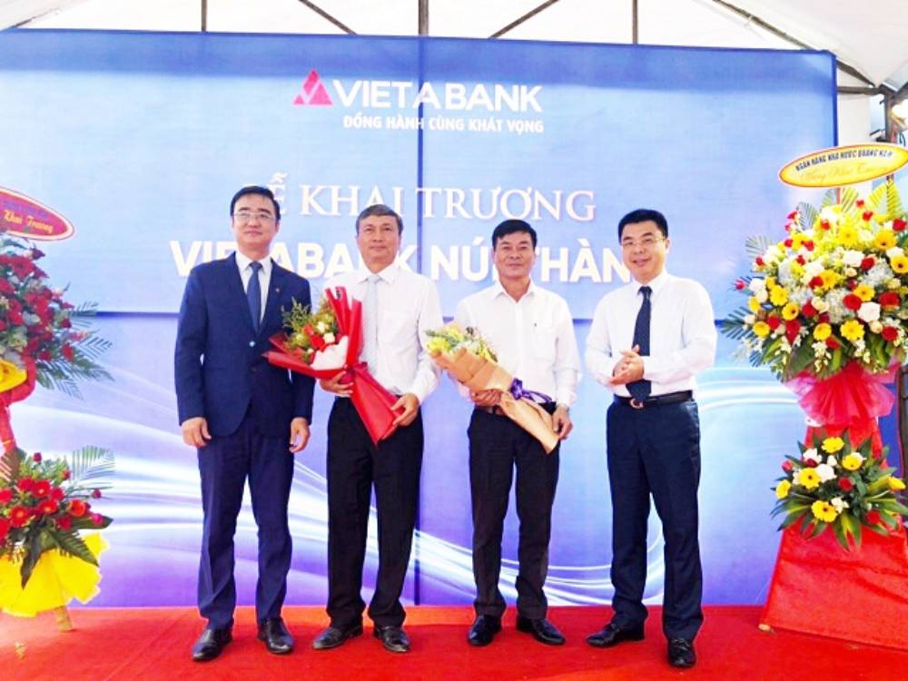 Khai trương trụ sở mới VietABank Núi Thành