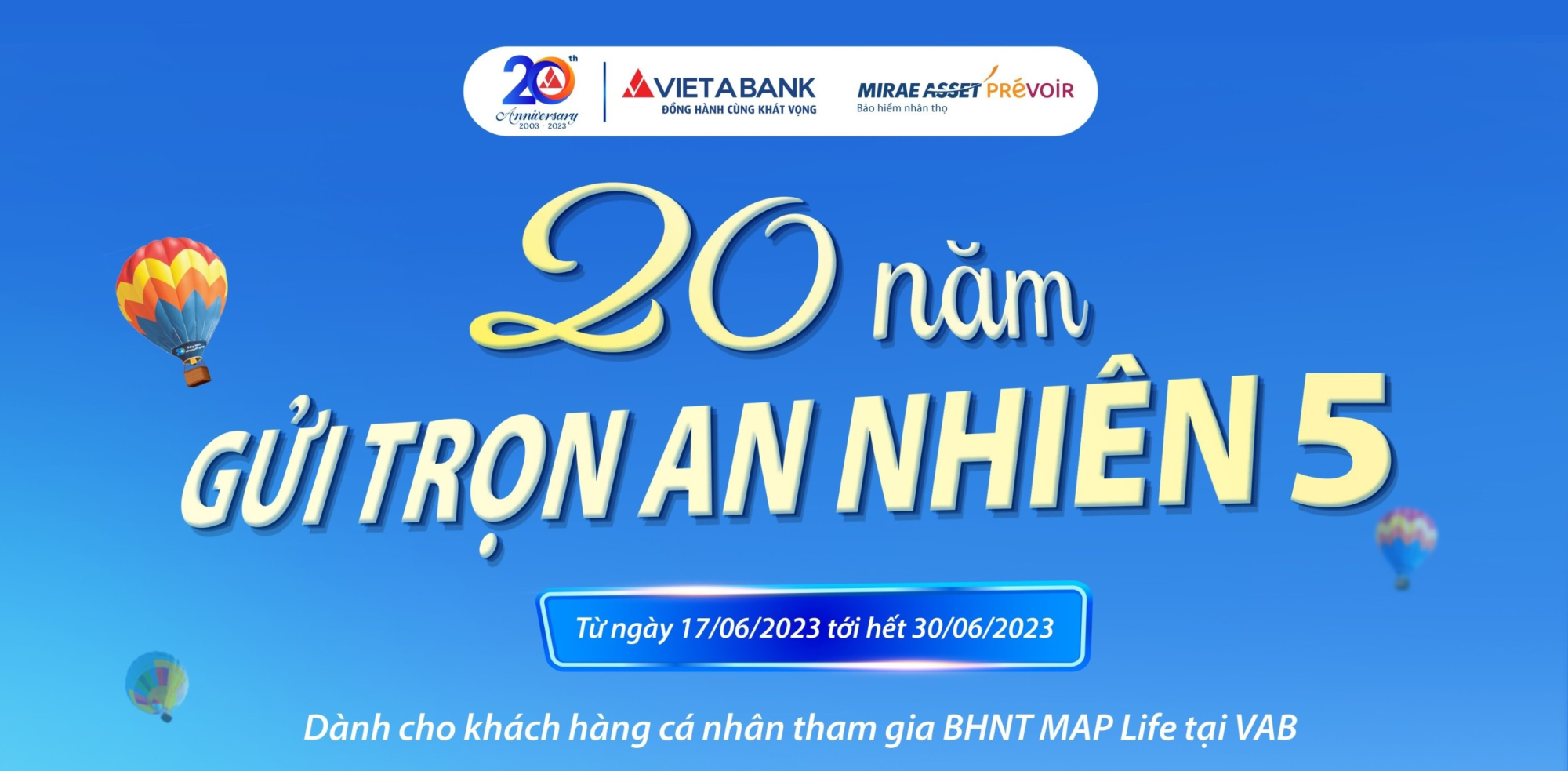 [BHNT] VietABank triển khai chương trình Gửi trọn an nhiên 5