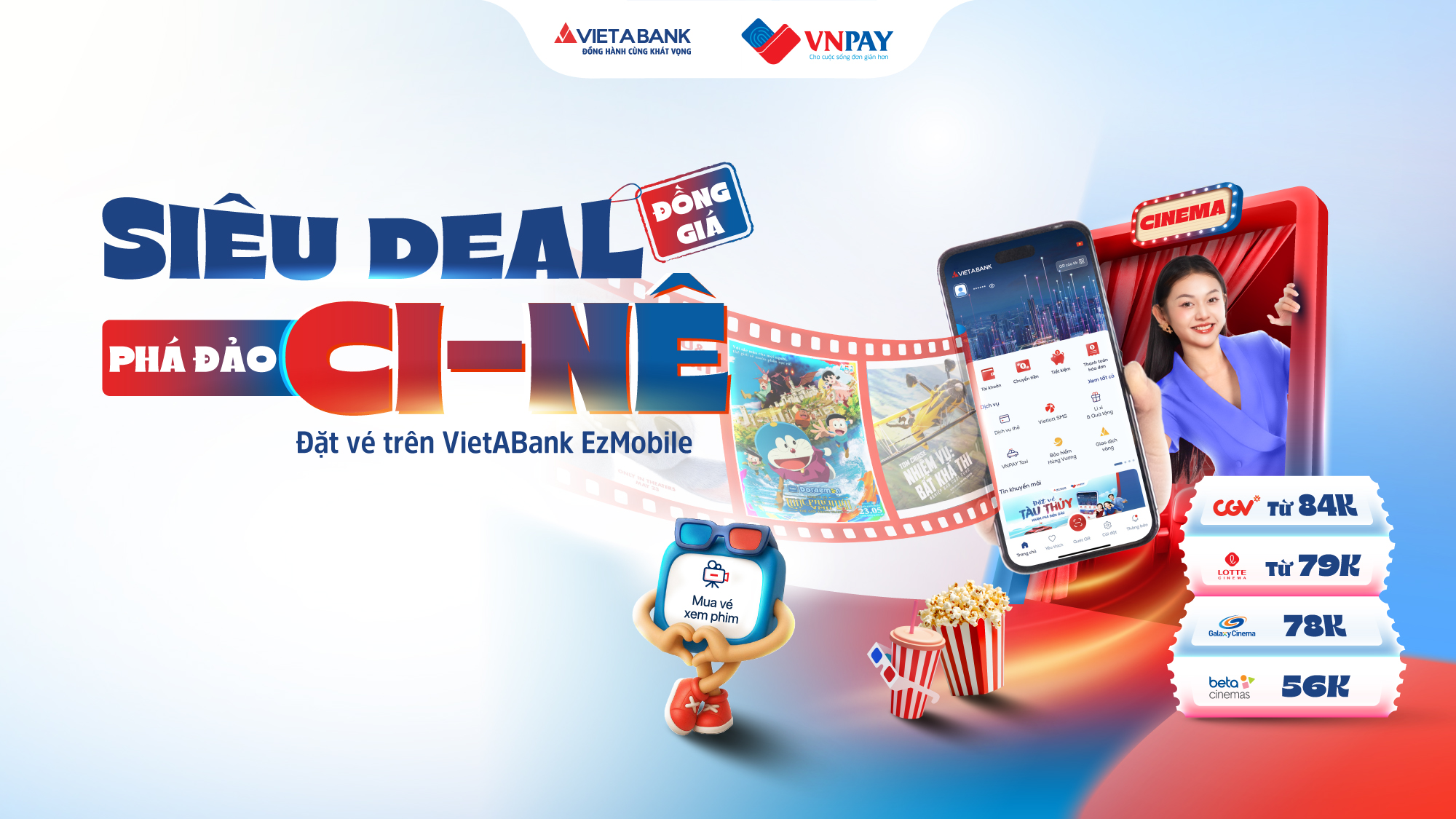 🍿 CHỐT KÈO PHIM HAY – ĐỒNG GIÁ CHỈ TỪ 56K
