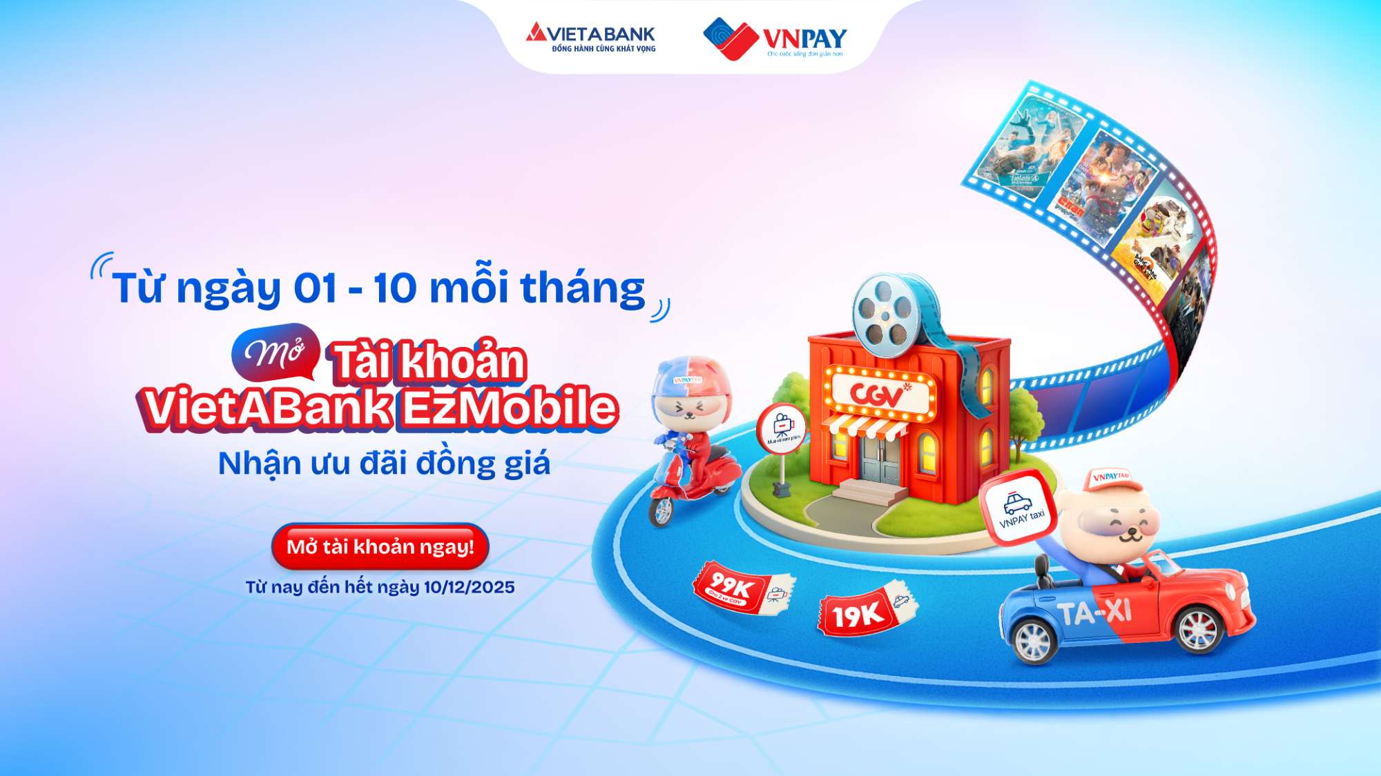 MỞ TÀI KHOẢN, TẶNG DEAL HỜI