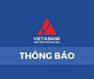 THÔNG BÁO TẠM NGỪNG GIAO DỊCH TẠI QUẦY SÁNG THỨ 7 NGÀY 26/7/2025