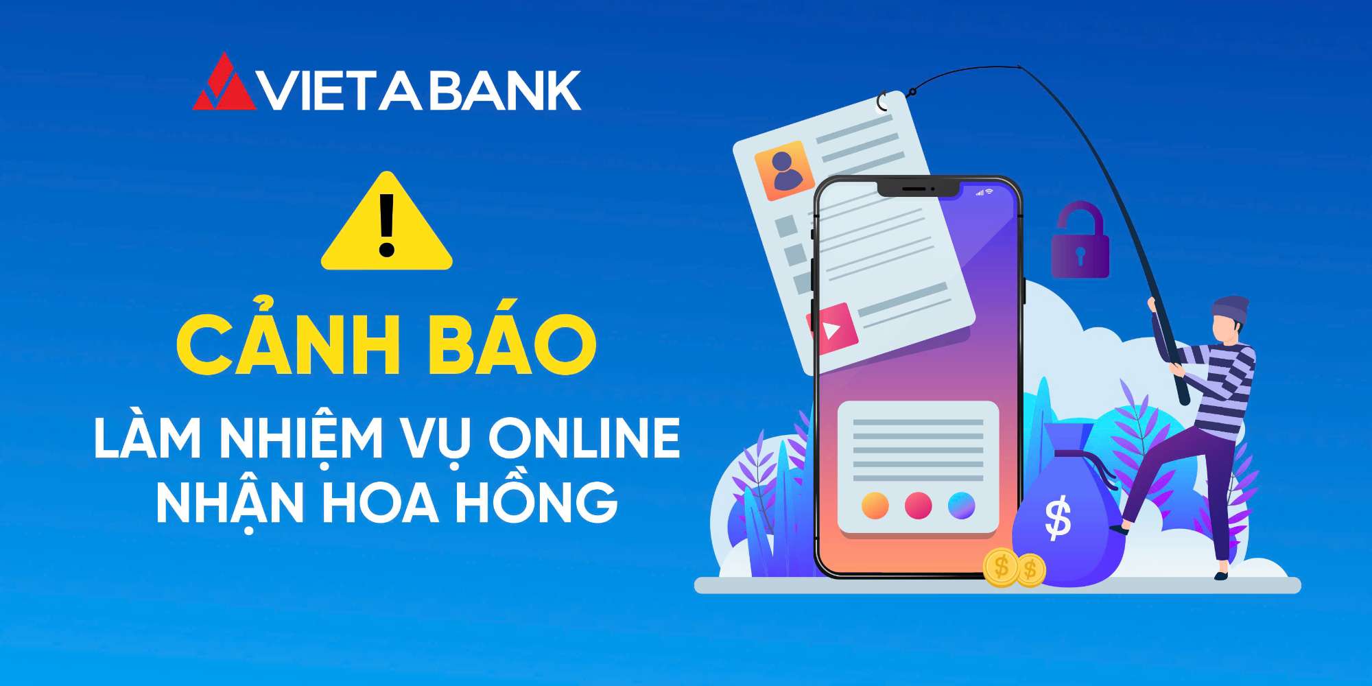 🚨 CẢNH BÁO LỪA ĐẢO LÀM NHIỆM VỤ ONLINE – “HOA HỒNG” CHỈ LÀ CÁI BẪY