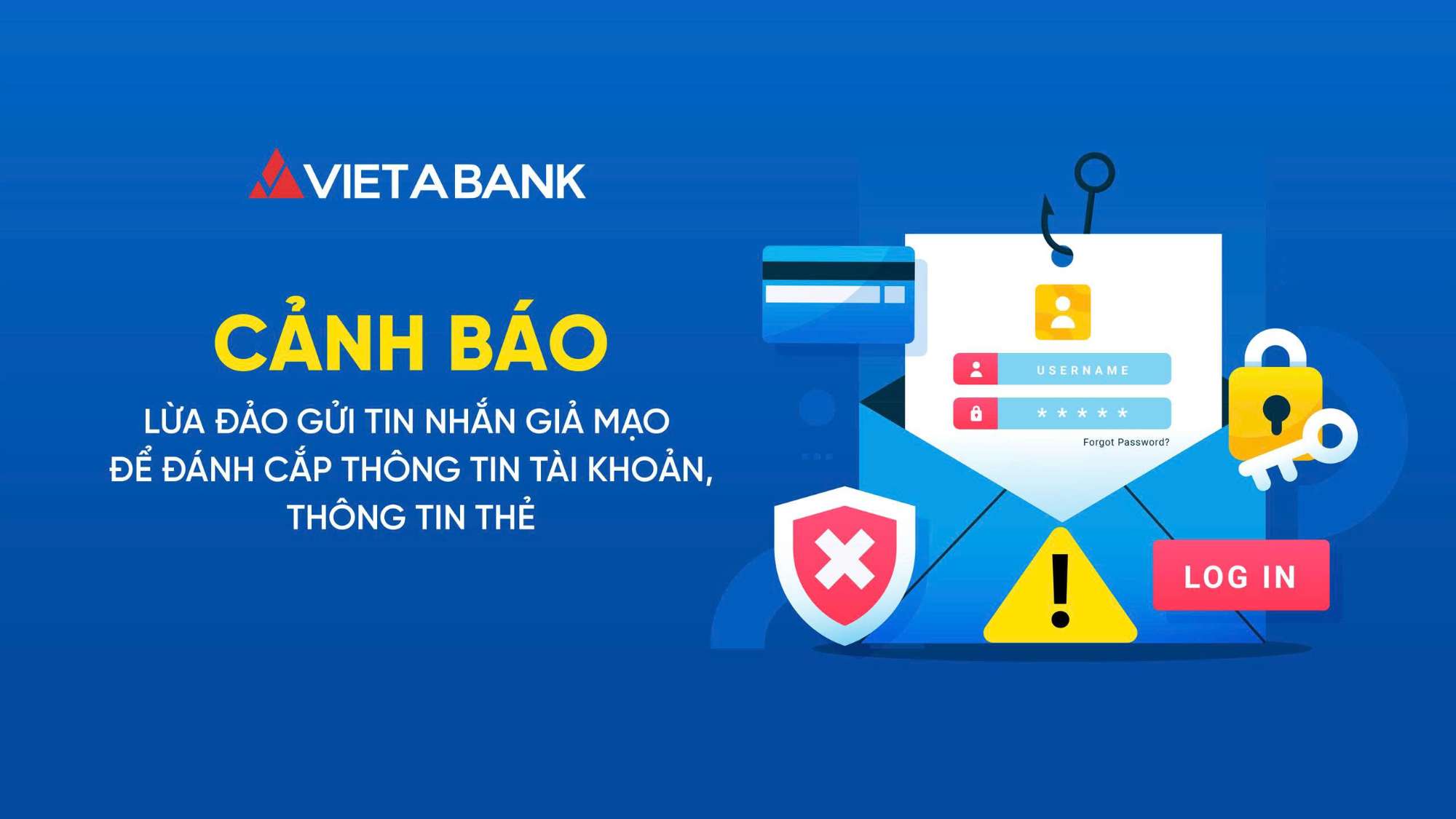 ⚠️ CẢNH BÁO LỪA ĐẢO: GỬI TIN NHẮN LỪA ĐẢO ĐỂ ĐÁNH CẮP THÔNG TIN